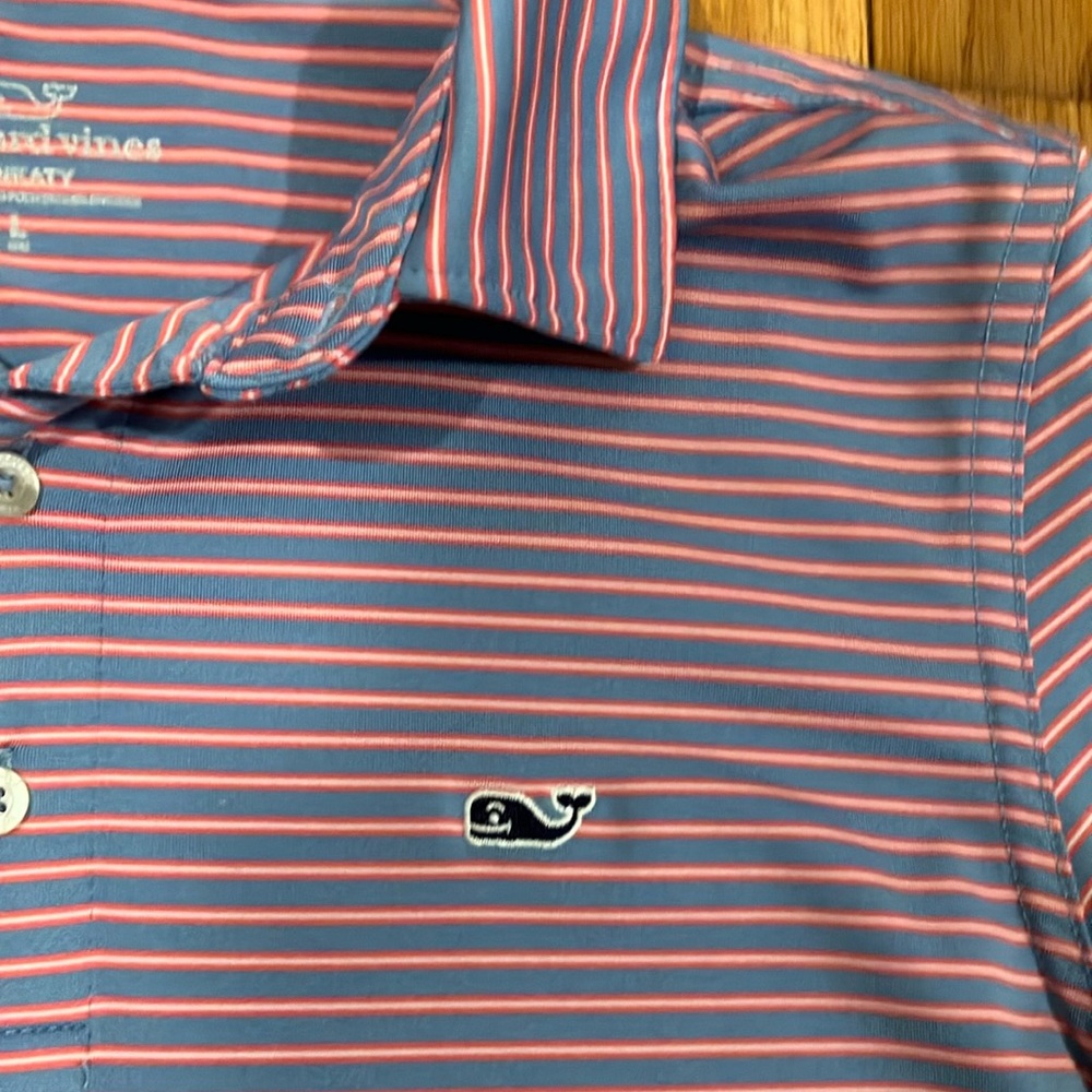 Vineyard Vines Boys L Sankaty Shirt - Picture 4 of 5